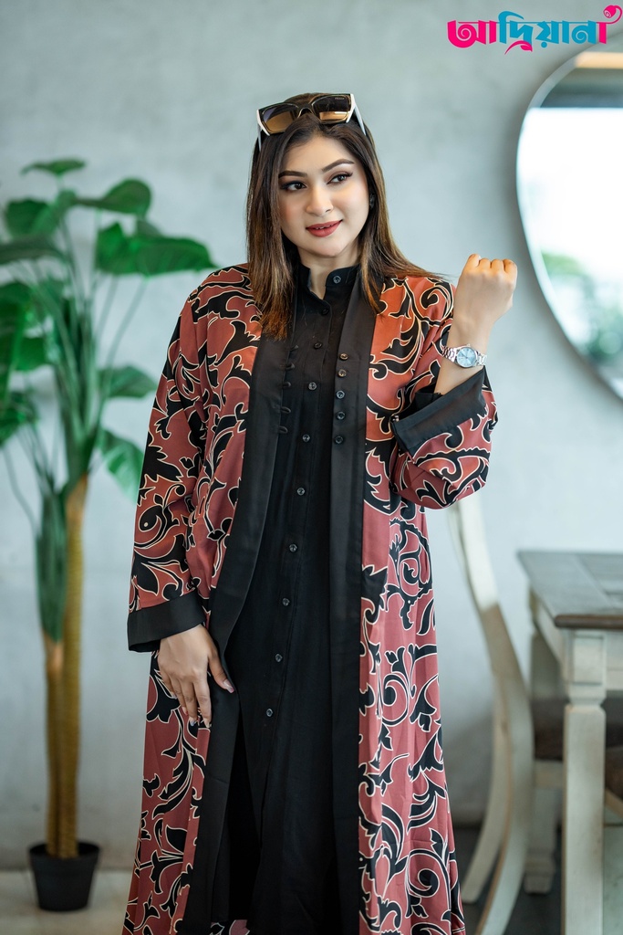 Comfortable  Semi-long Kimono Shurag | Code: CS 52