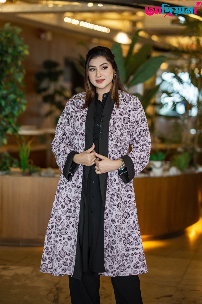 Comfortable  Semi-long Kimono Shurag | Code: CS 54
