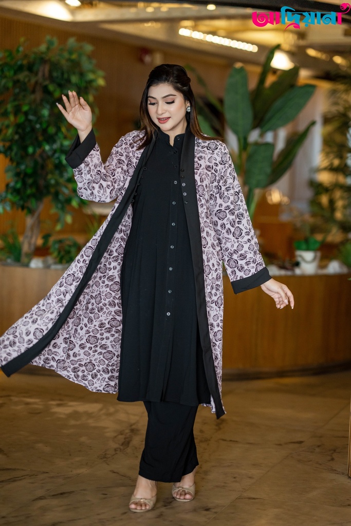 Comfortable  Semi-long Kimono Shurag | Code: CS 54