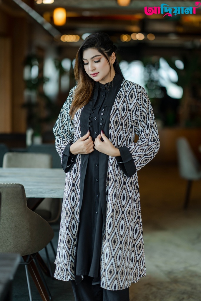 Comfortable  Semi-long Kimono Shurag | Code: CS 58