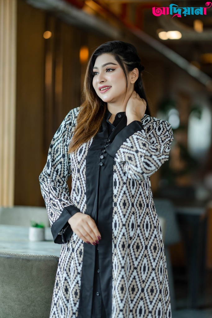 Comfortable  Semi-long Kimono Shurag | Code: CS 58