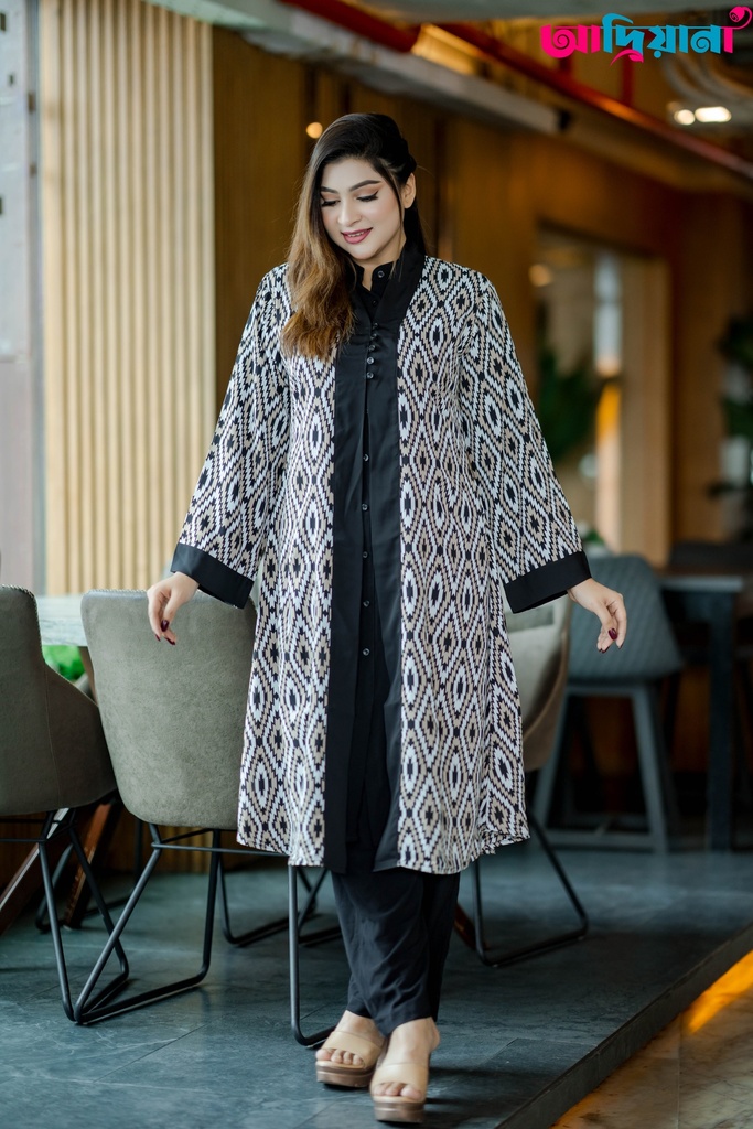 Comfortable  Semi-long Kimono Shurag | Code: CS 58
