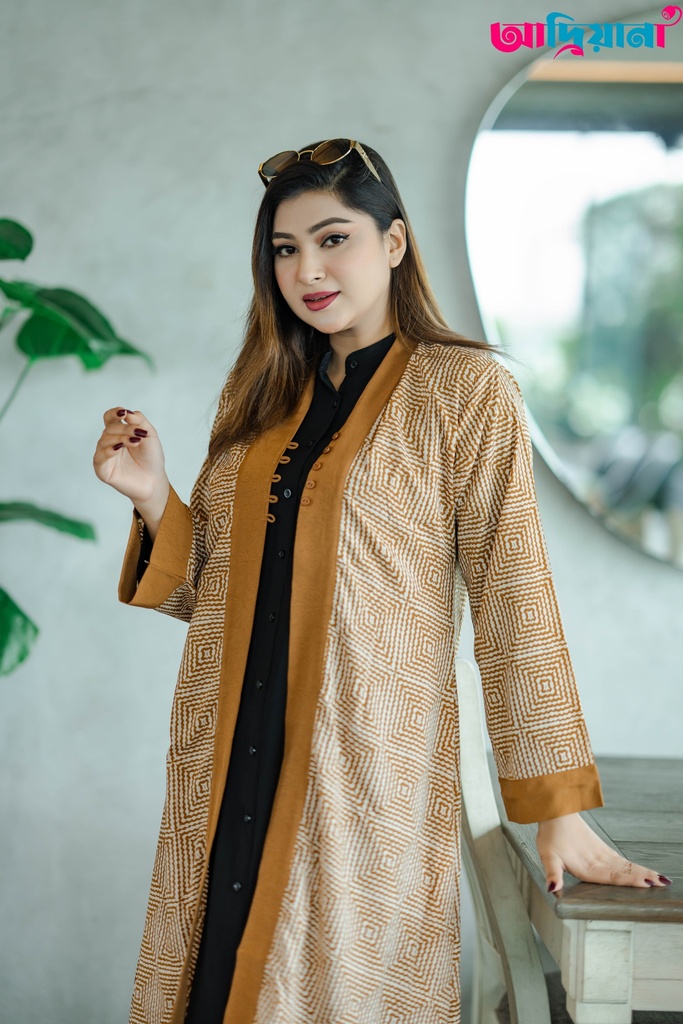 Comfortable  Semi-long Kimono Shurag | Code: CS 60