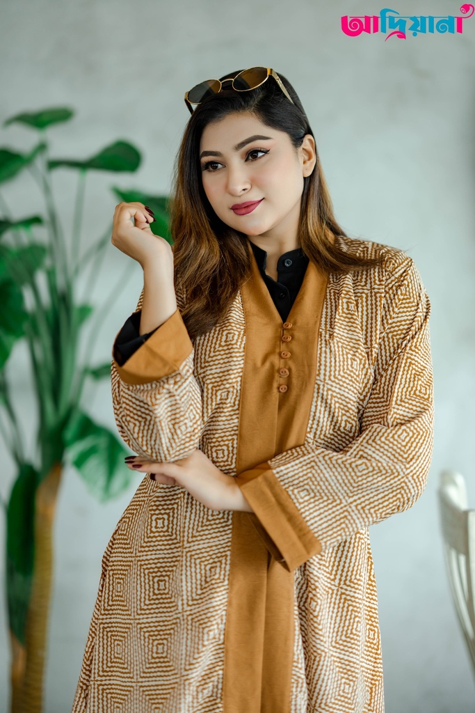 Comfortable  Semi-long Kimono Shurag | Code: CS 60