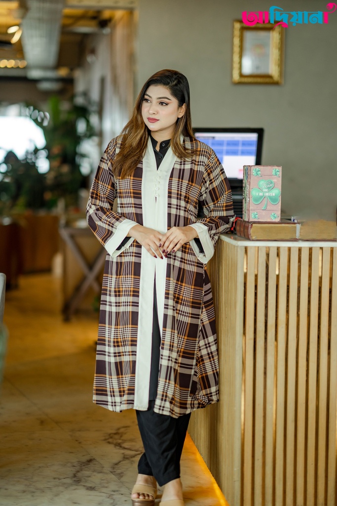 Comfortable  Semi-long Kimono Shurag | Code: CS 61