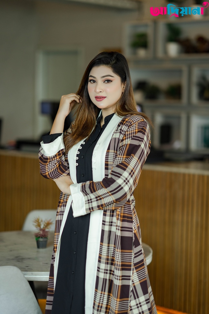 Comfortable  Semi-long Kimono Shurag | Code: CS 61