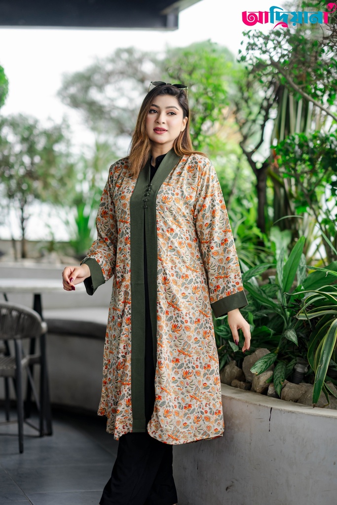 Comfortable  Semi-long Kimono Shurag | Code: CS 62