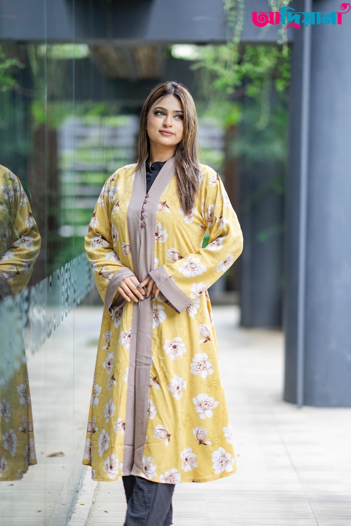 Comfortable  Semi-long Kimono Shurag | Code: CS 65