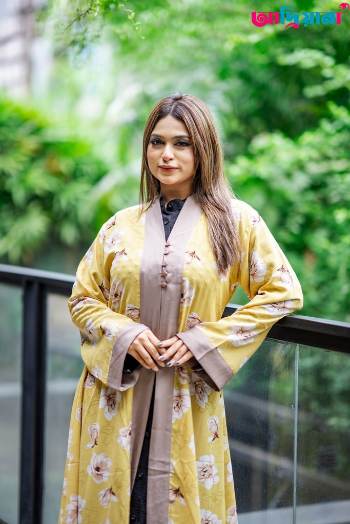 Comfortable  Semi-long Kimono Shurag | Code: CS 65