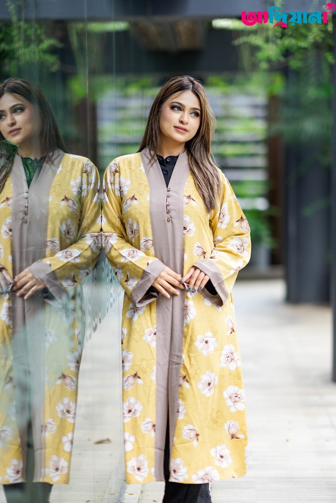 Comfortable  Semi-long Kimono Shurag | Code: CS 65
