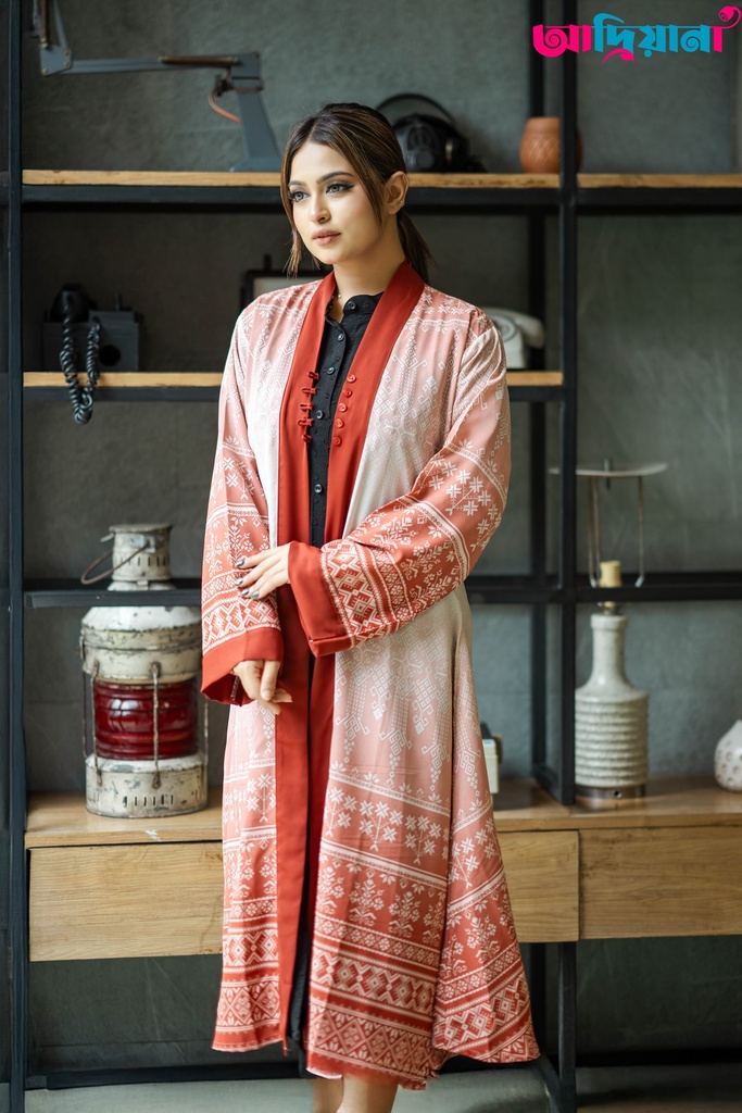 Comfortable  Semi-long Kimono Shurag | Code: CS 67