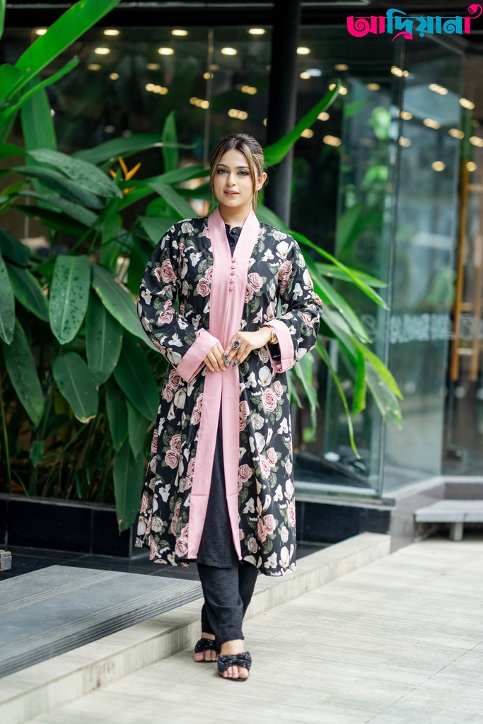 Comfortable  Semi-long Kimono Shurag | Code: CS 68