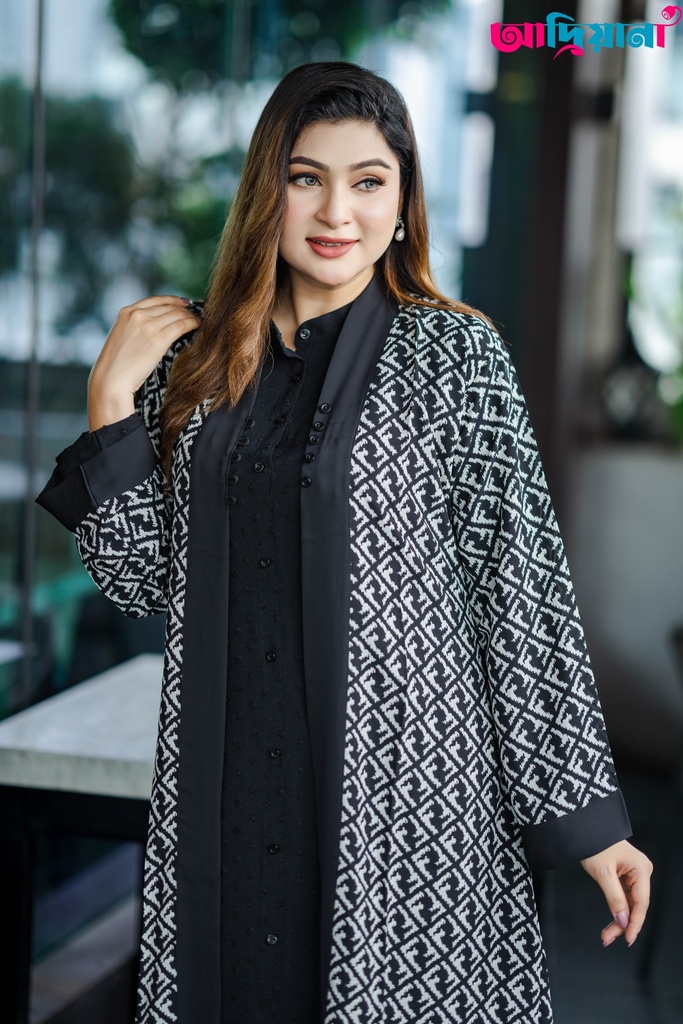 Comfortable  Semi-long Kimono Shurag | Code: CS 73