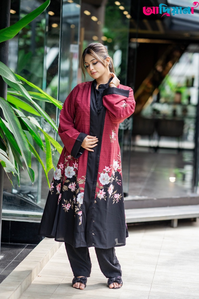 Comfortable  Semi-long Kimono Shurag | Code: CS 74