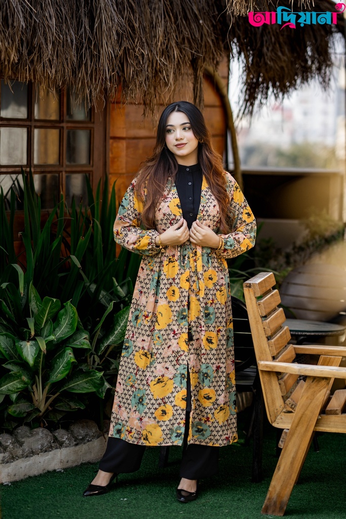 Comfortable Semi-long Shurag |Code: Anarkoli CS-43