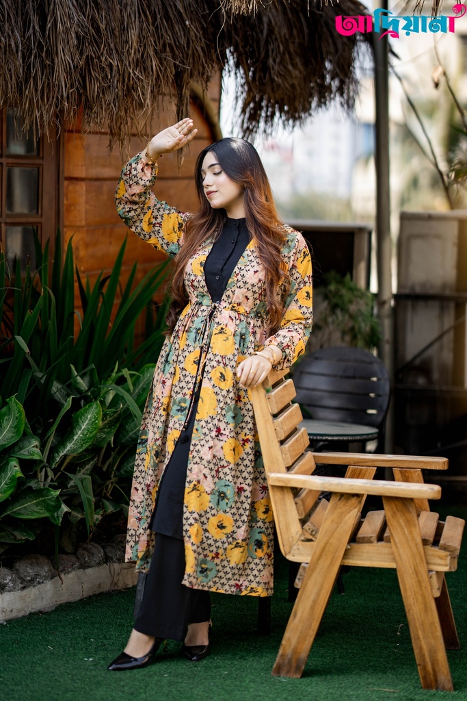 Comfortable Semi-long Shurag |Code: Anarkoli CS-43