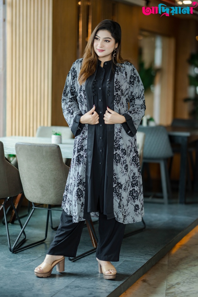 Comfortable  Semi-long Kimono Shurag | Code: CS 57