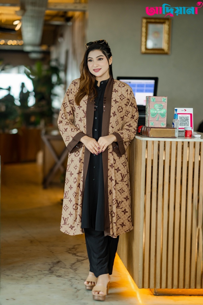 Comfortable  Semi-long Kimono Shurag | Code: CS 59
