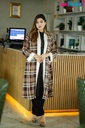 Comfortable  Semi-long Kimono Shurag | Code: CS 61