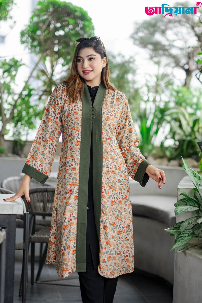 Comfortable  Semi-long Kimono Shurag | Code: CS 62