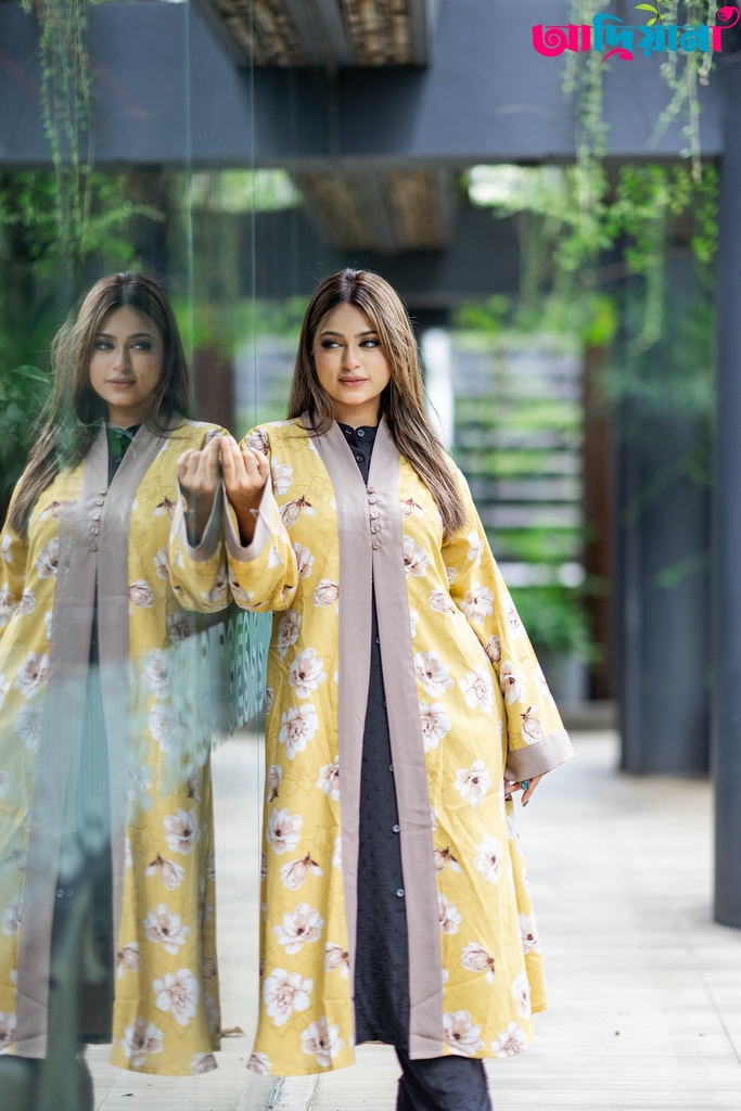 Comfortable  Semi-long Kimono Shurag | Code: CS 65
