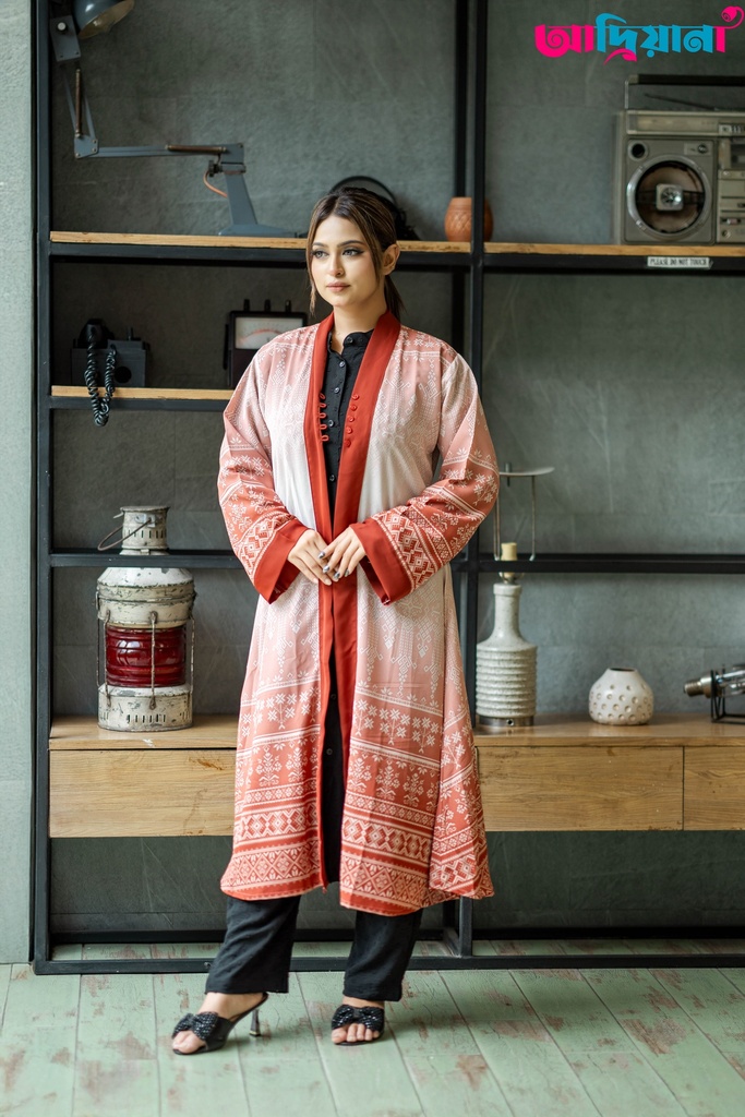 Comfortable  Semi-long Kimono Shurag | Code: CS 67