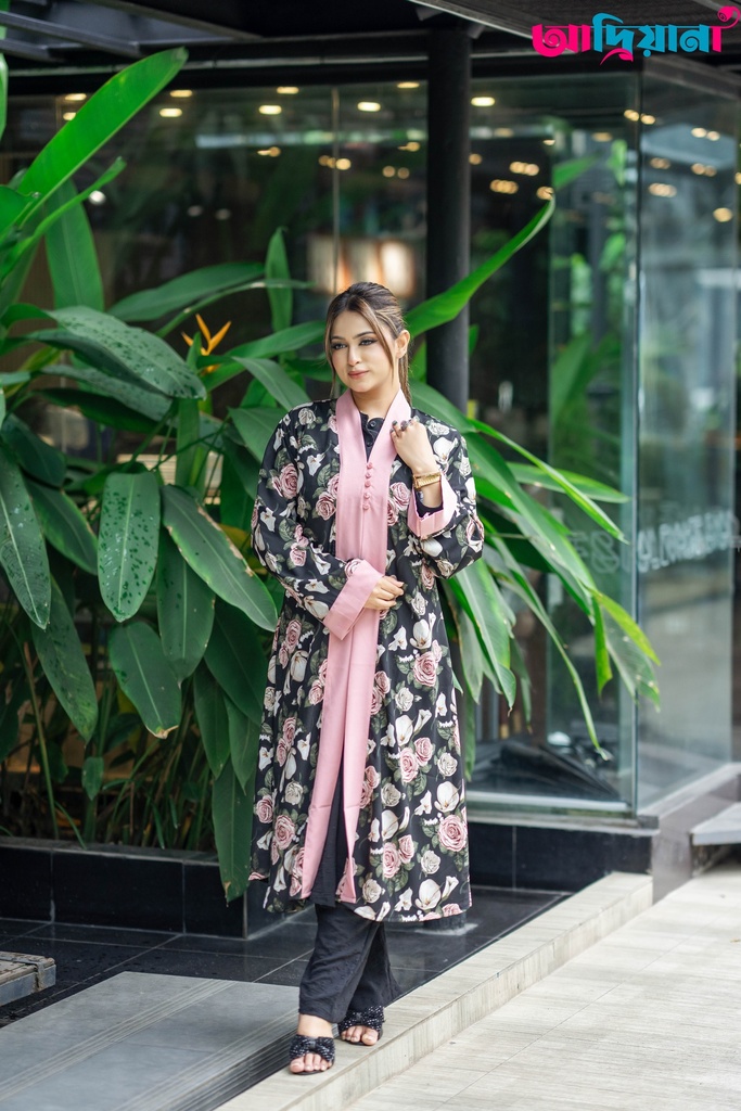 Comfortable  Semi-long Kimono Shurag | Code: CS 68