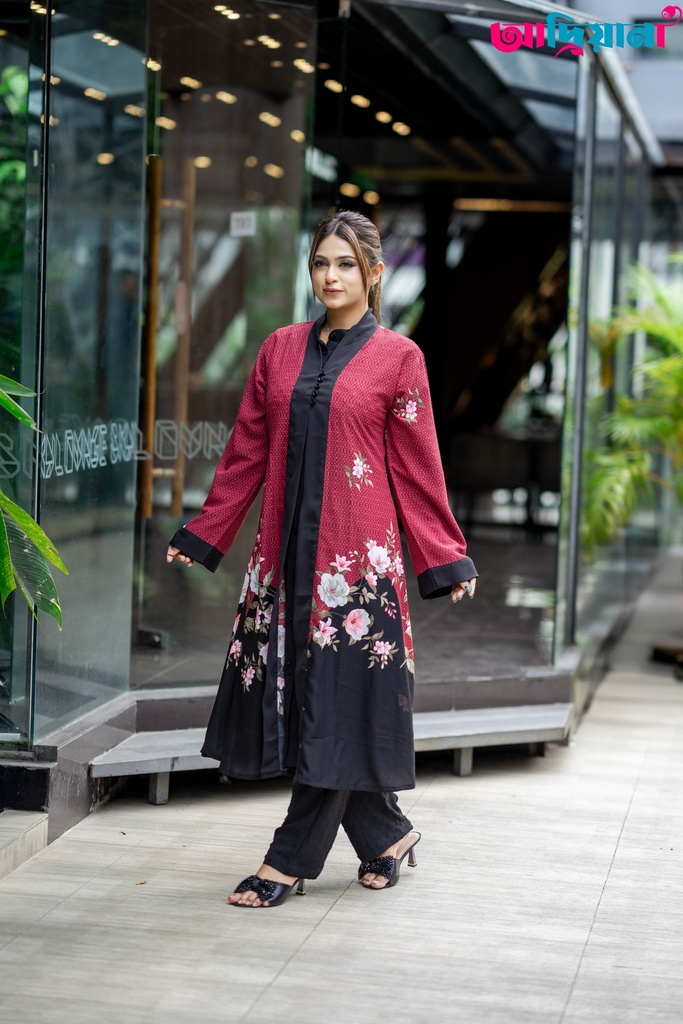 Comfortable  Semi-long Kimono Shurag | Code: CS 74