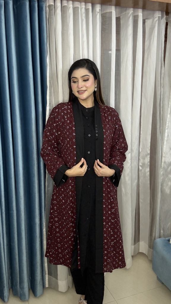 Comfortable  Semi-long Kimono Shurag | Code: CS 87