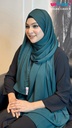 Cherry solid color Hijab | Code: CSH 33 ( Dark Green)